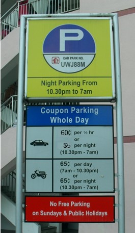 parking singapore hdb board sg paid sixt